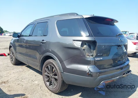 2017 Ford Explorer Xlt z USA, uszkodzony, nr VIN 1FM5K7D82HGA31550